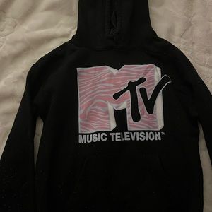 ✮ Super cute zebra MTV hoodie ✮